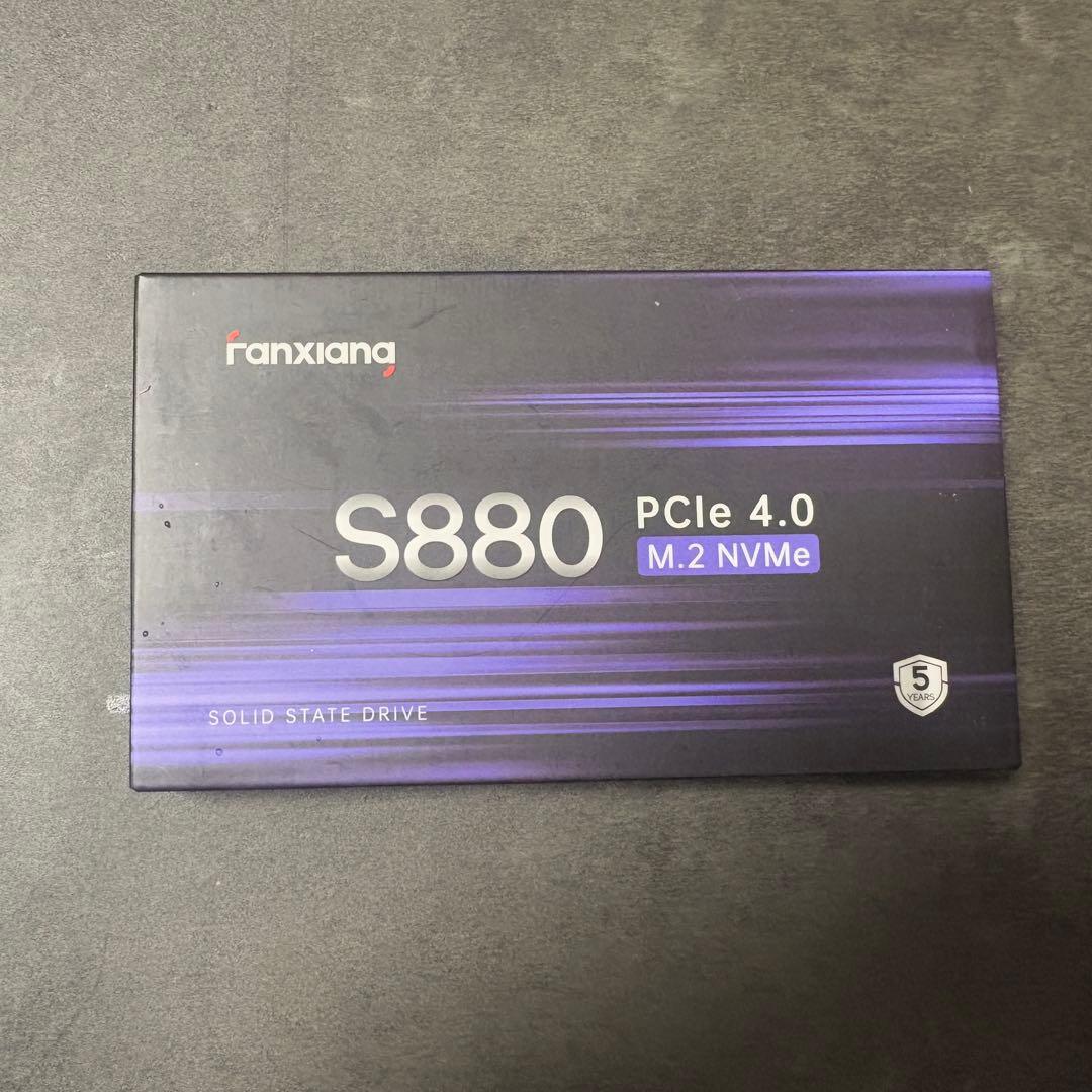 【新品】 fanxiang S880 M.2 SSD NVMe PCIE 4.0