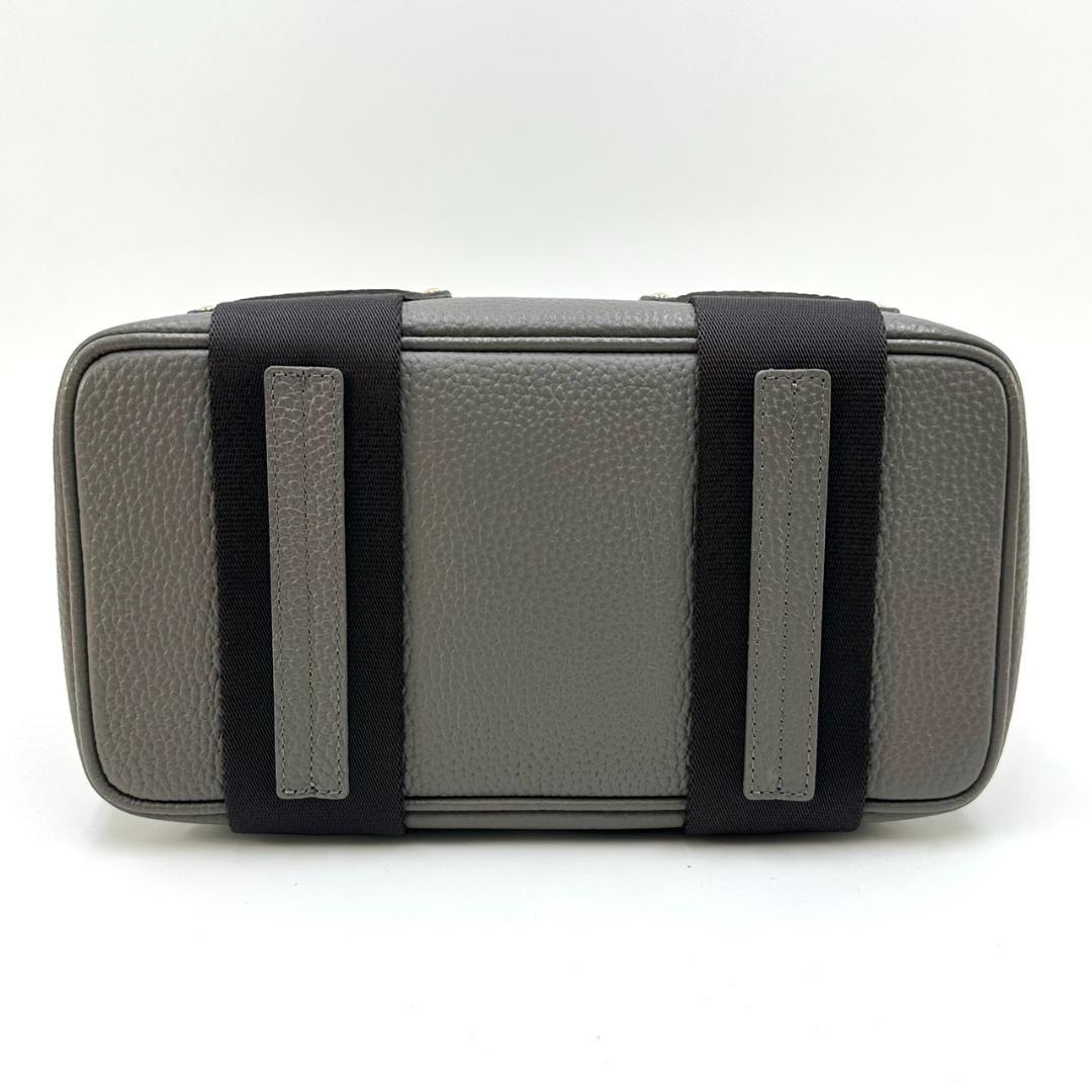 極美品★A.D.M.J. デイリートート ロゴエンブレム ハンドバッグ トート