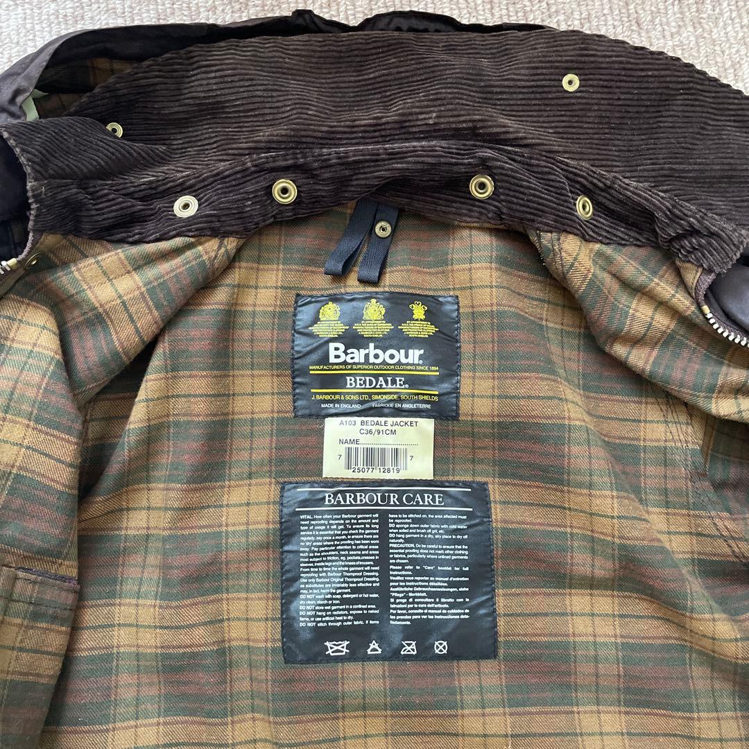 バブアー　Barbour Bedale Jacket 英国製