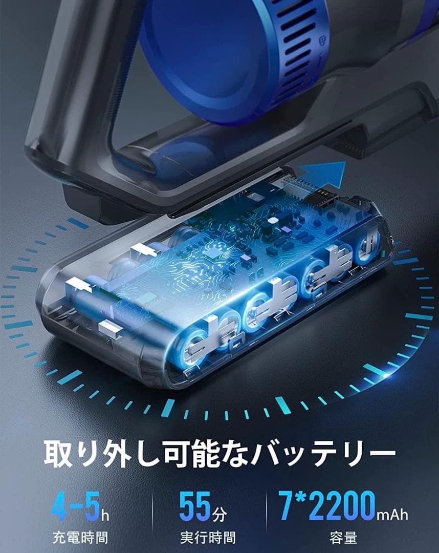 ❤ダイソンよりも使いやすい❣ヘッドに髪の毛がまとわりつかない♪❤掃除機