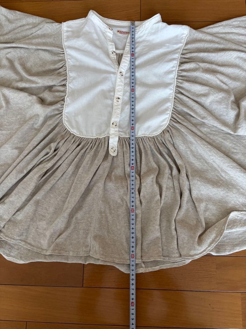 キャピタル KAPITAL フリルデザイン チュニック