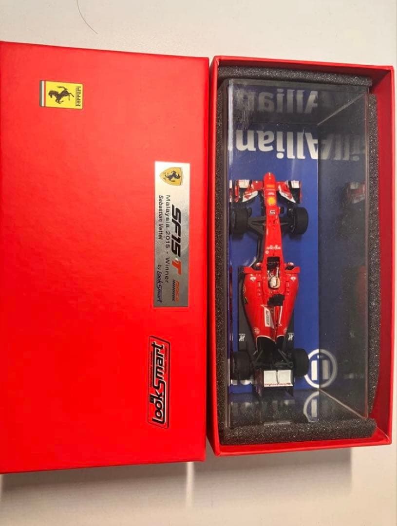 特注 1/43 ルックスマート フェラーリSF15-T ベッテル ハンガリーGP