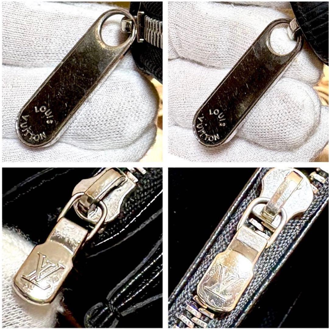 【鑑定済・美品/箱袋付】ルイヴィトン エピ ジッピーウォレット ノワール 長財布