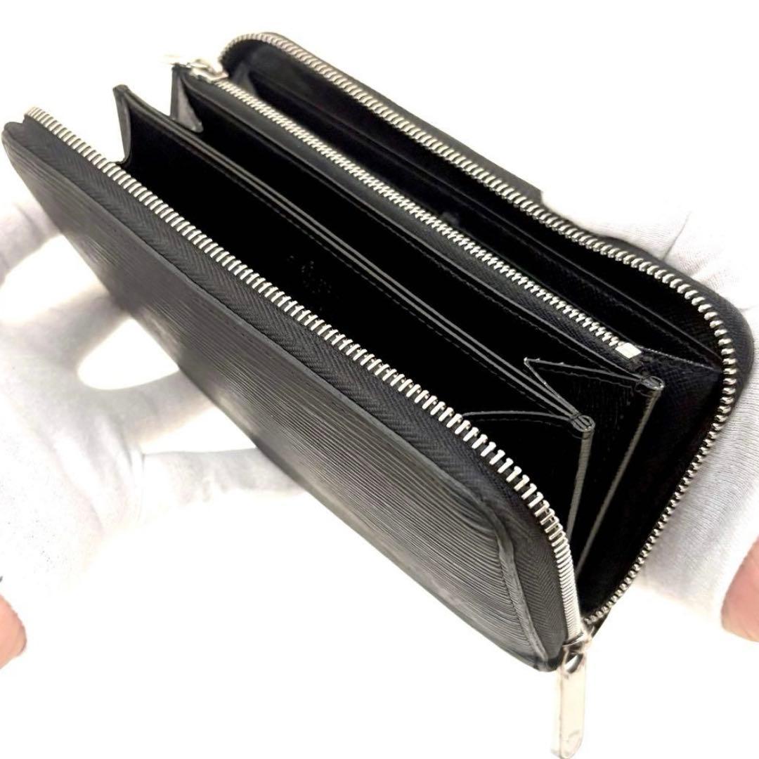 【鑑定済・美品/箱袋付】ルイヴィトン エピ ジッピーウォレット ノワール 長財布