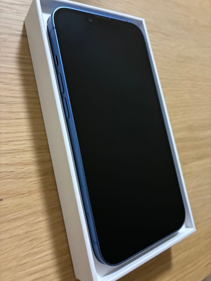 【輝】Apple iPhone 13 ブルー 本体　128GB