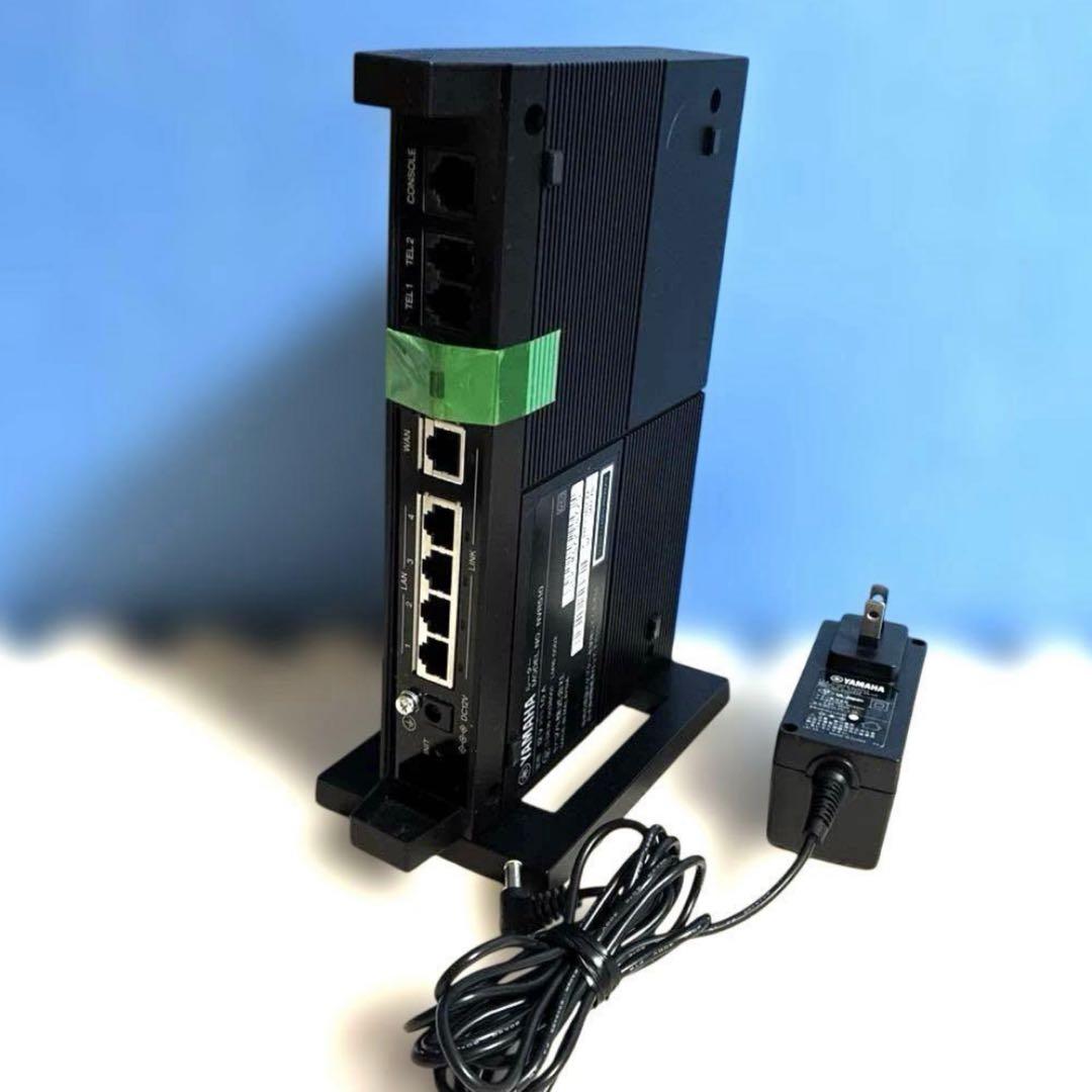 中古動作品YAMAHA NVR510 VPNルーター　スタンド付き2台同梱