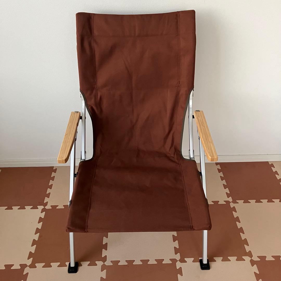 ひ*ろ様 スノーピーク ローチェア30 ブラウン LV-091