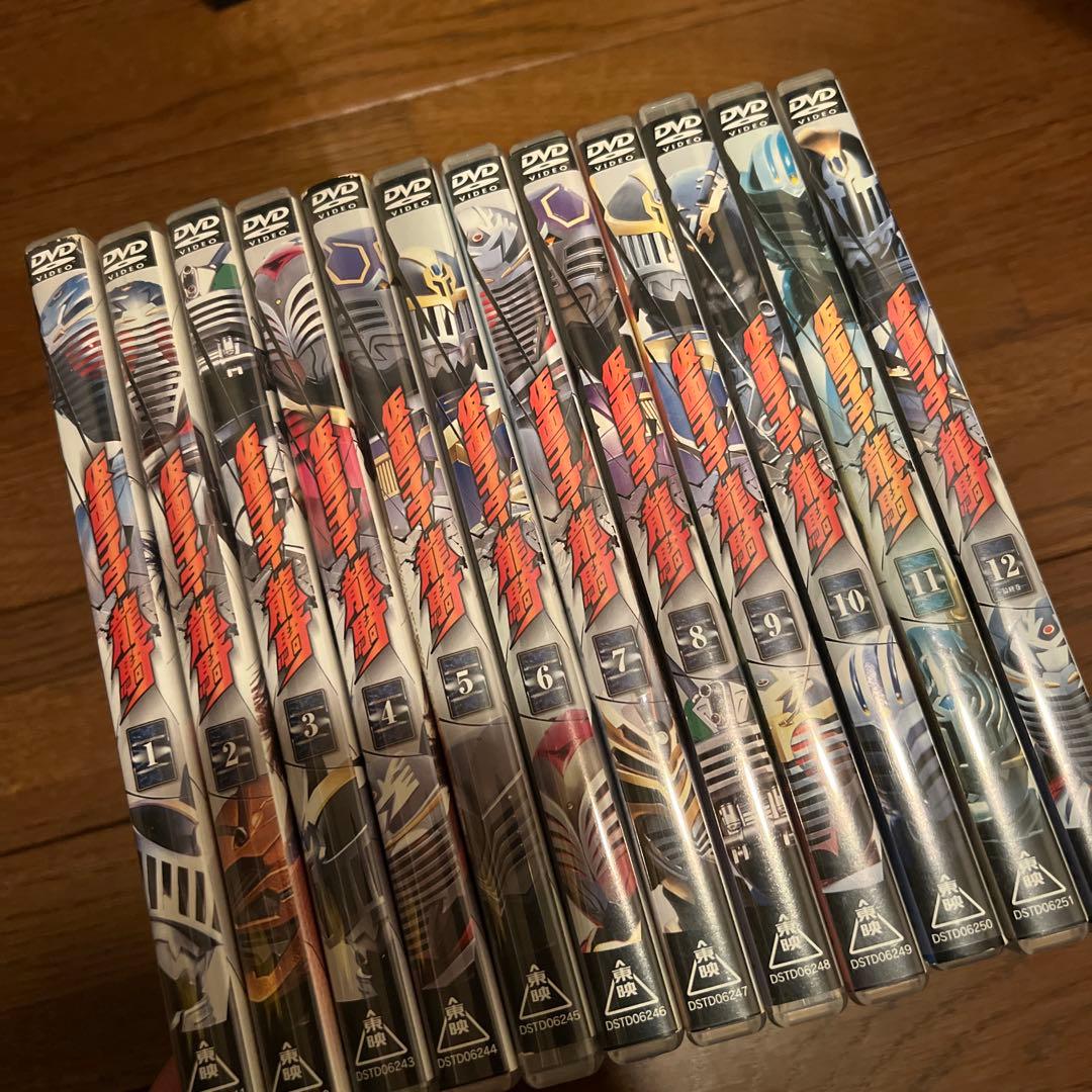 仮面ライダー龍騎DVD 全12巻セット　セル版