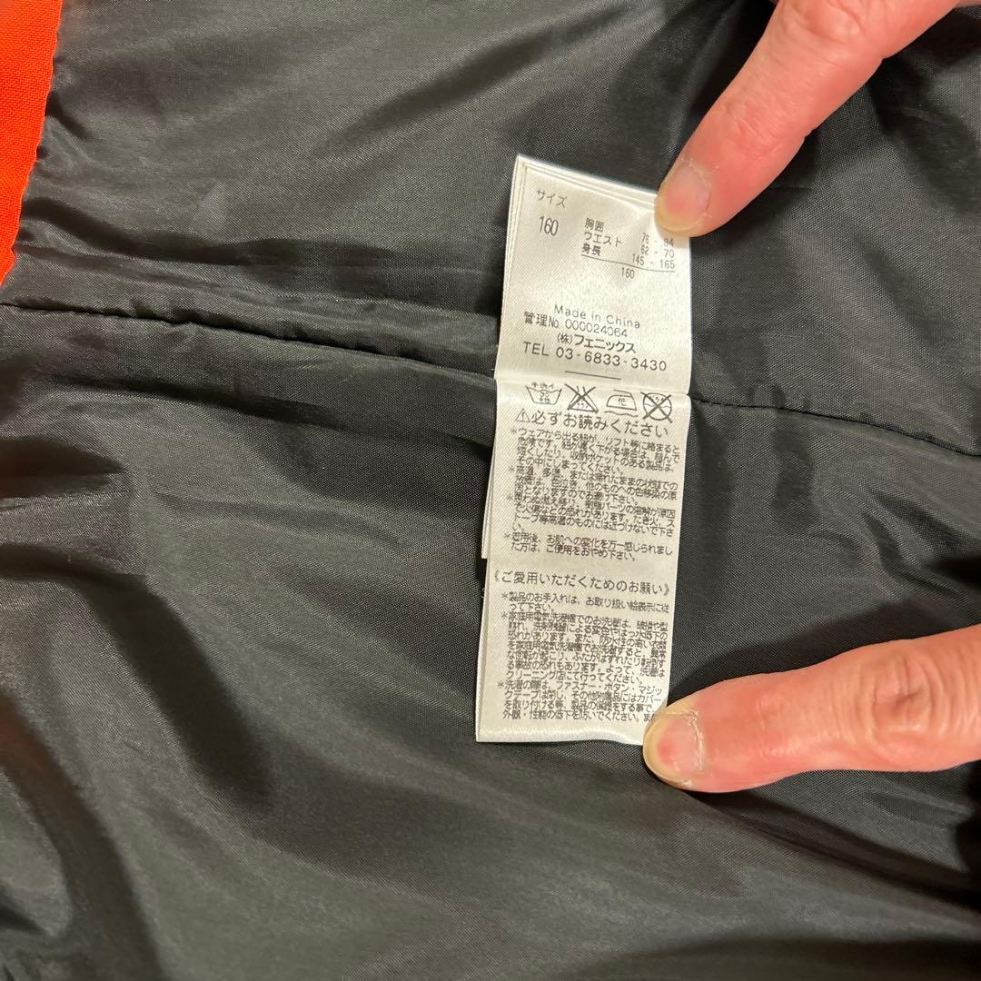 フェニックスPhenix美品スキーウェア上下160 サイズ　手袋付き