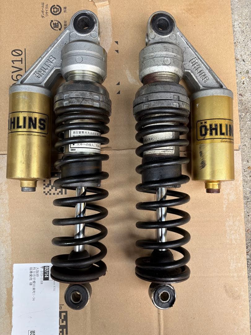 xjr400r純正Öhlins サスペンション