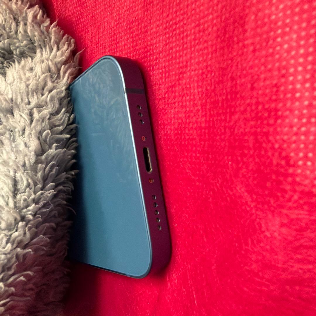 iPhone13 128GB ブルー 箱・コード・保護フィルム・ケース付き