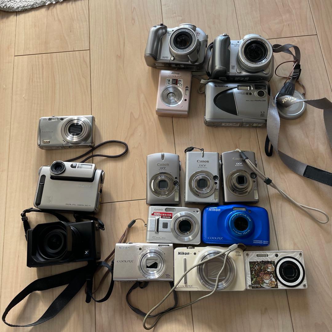 デジタルカメラジャンク品まとめ売り