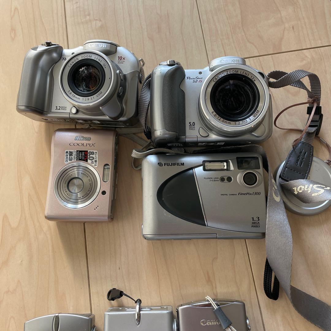 デジタルカメラジャンク品まとめ売り