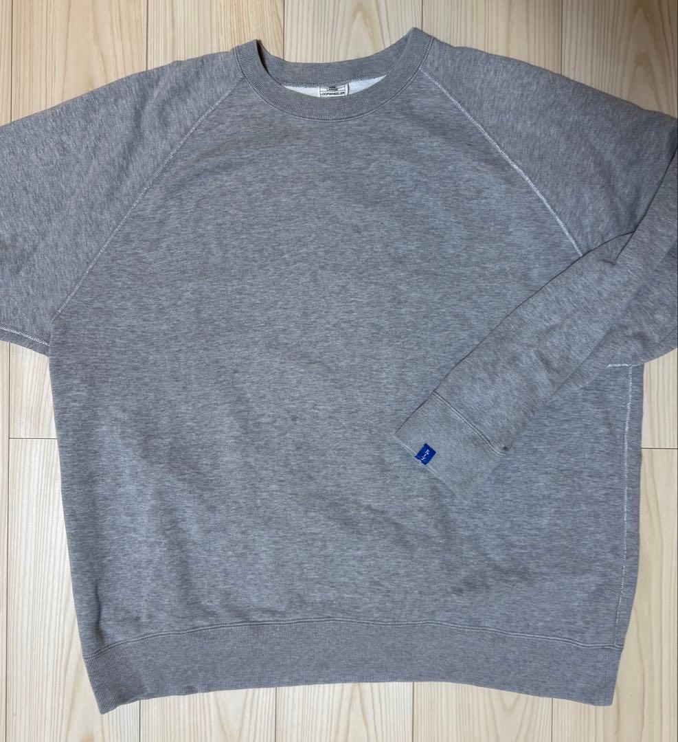 LW313 吊り編みリラックスフィット クルースウェット L