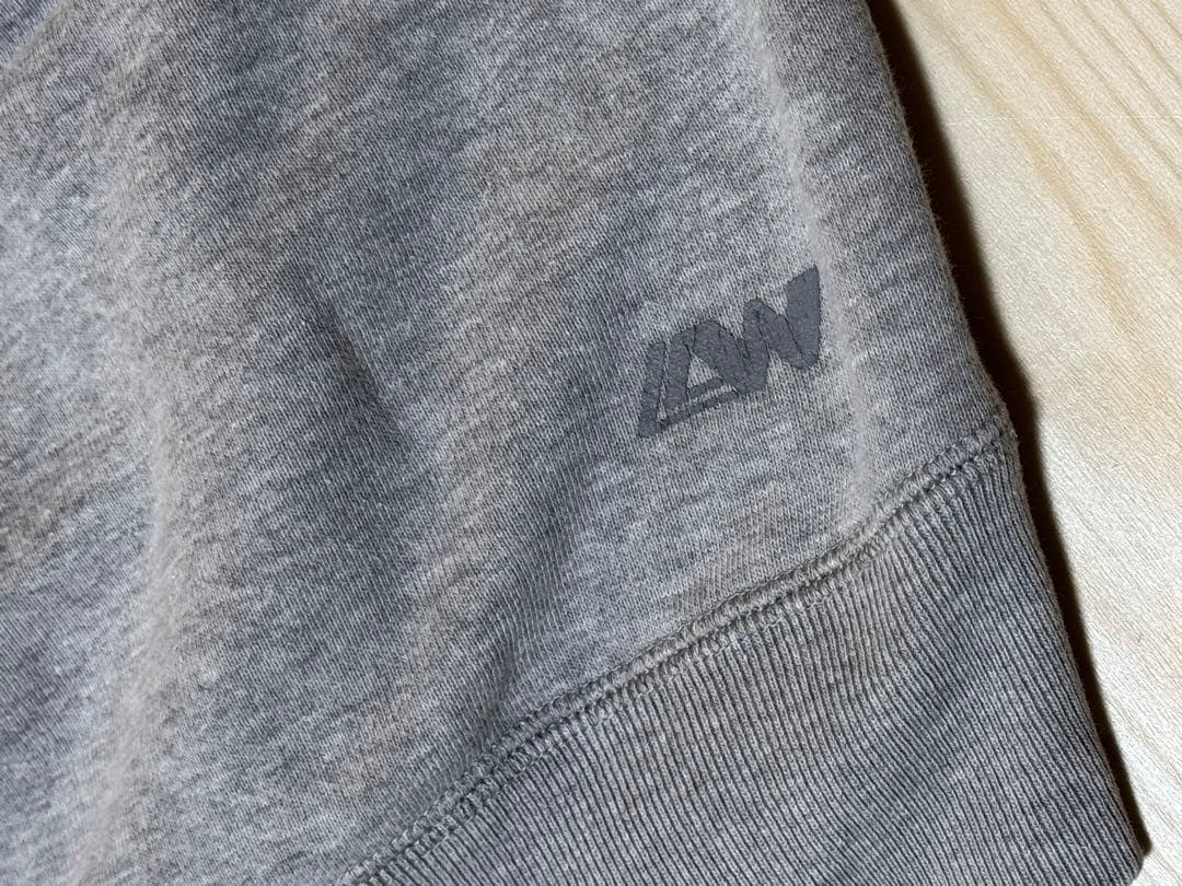 LW313 吊り編みリラックスフィット クルースウェット L