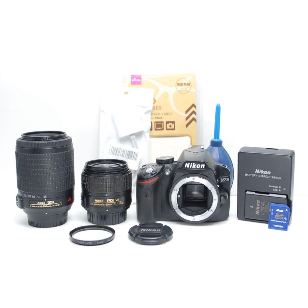 ❤️ショット数6476回❤️Nikon D3200 質感バッチリ 美品 高画質