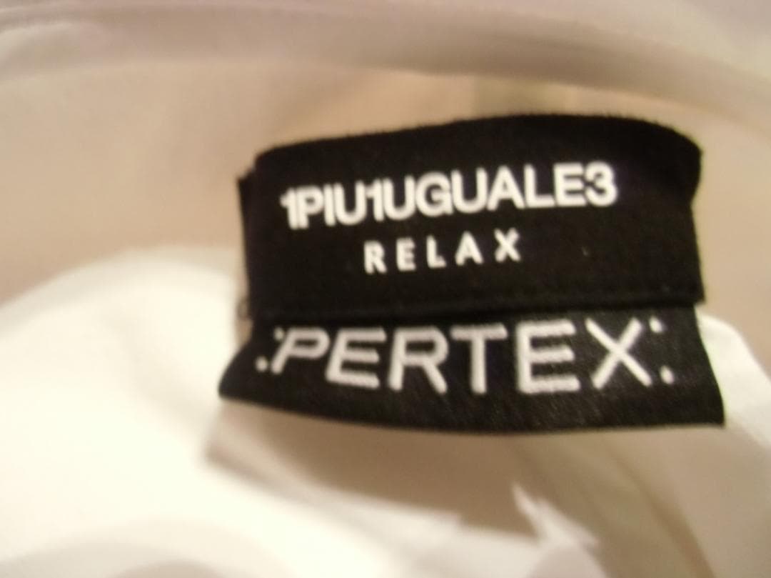 ★1PIU1UGUALE3 RELAX　パーテックス　ノーカラージャケット　ＸＬ