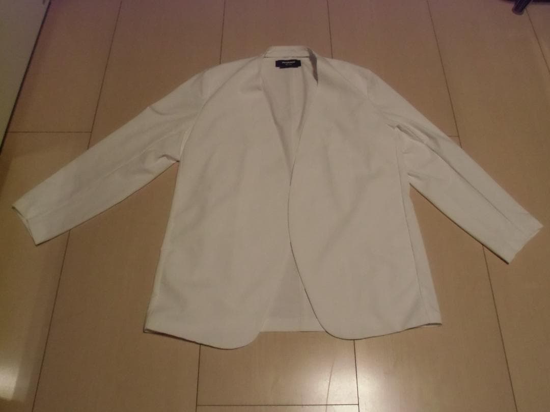 ★1PIU1UGUALE3 RELAX　パーテックス　ノーカラージャケット　ＸＬ