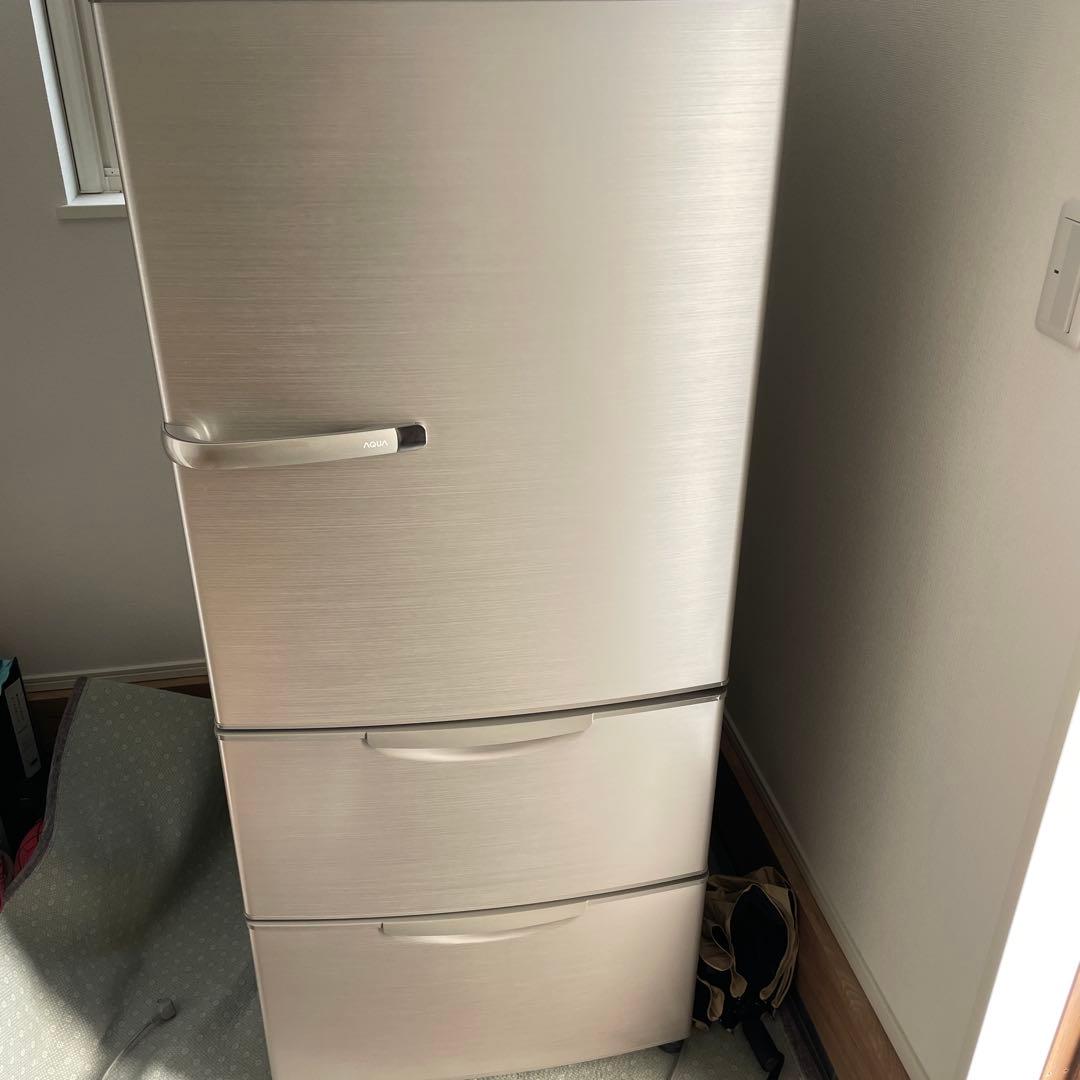 AQUA 冷蔵庫 AQR-KS27J N シャンパン 右開き 272L