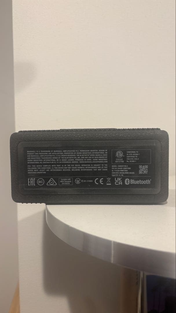 100%正規品Marshall スピーカー ブラック