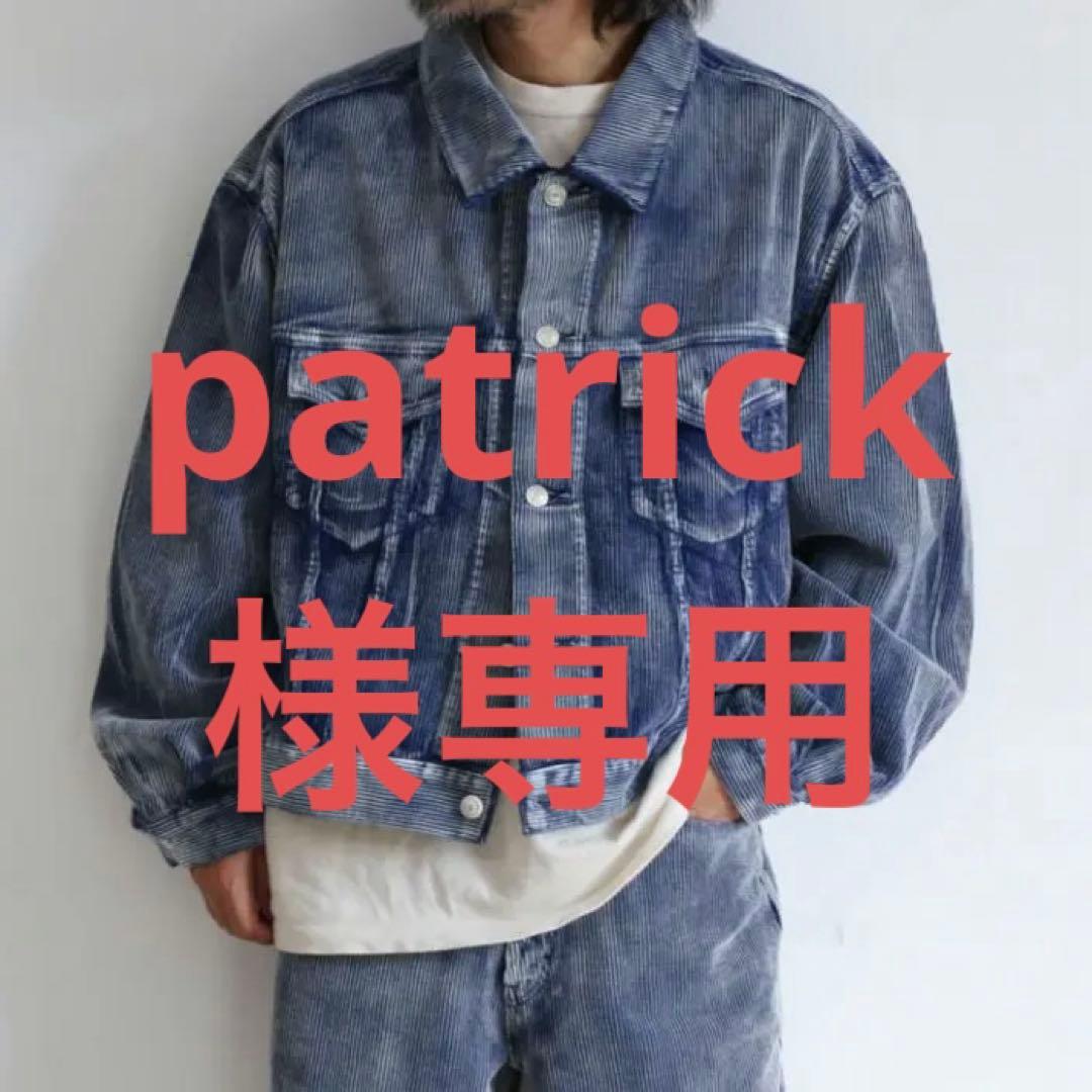 美品 soe READY TO WEAR コーデュロイ トラッカー ジャケット