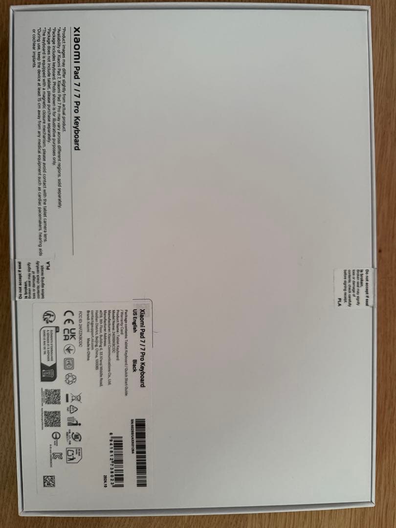 Xiaomi Pad 7 Pro 本体 Xiaomi Pro Keyboard