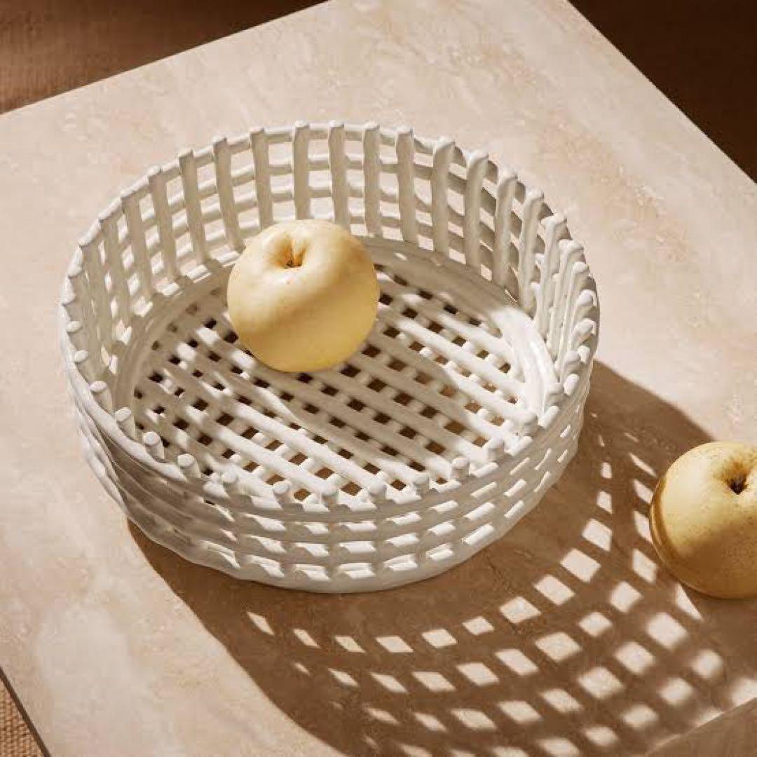 ferm living セラミックバスケット ファームリビング