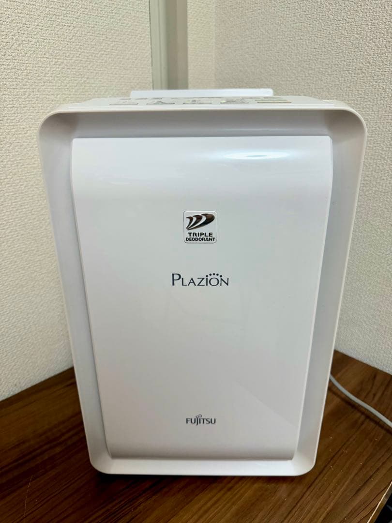 【美品 】富士通 PLAZION DAS-303K-W 加湿脱臭機　2022年製