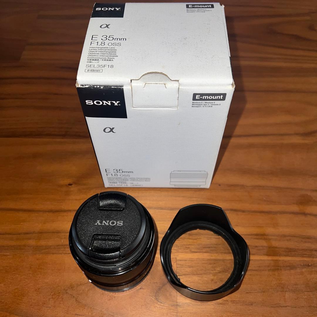SONY α SEL35F18 単焦点レンズ　E1.8/35