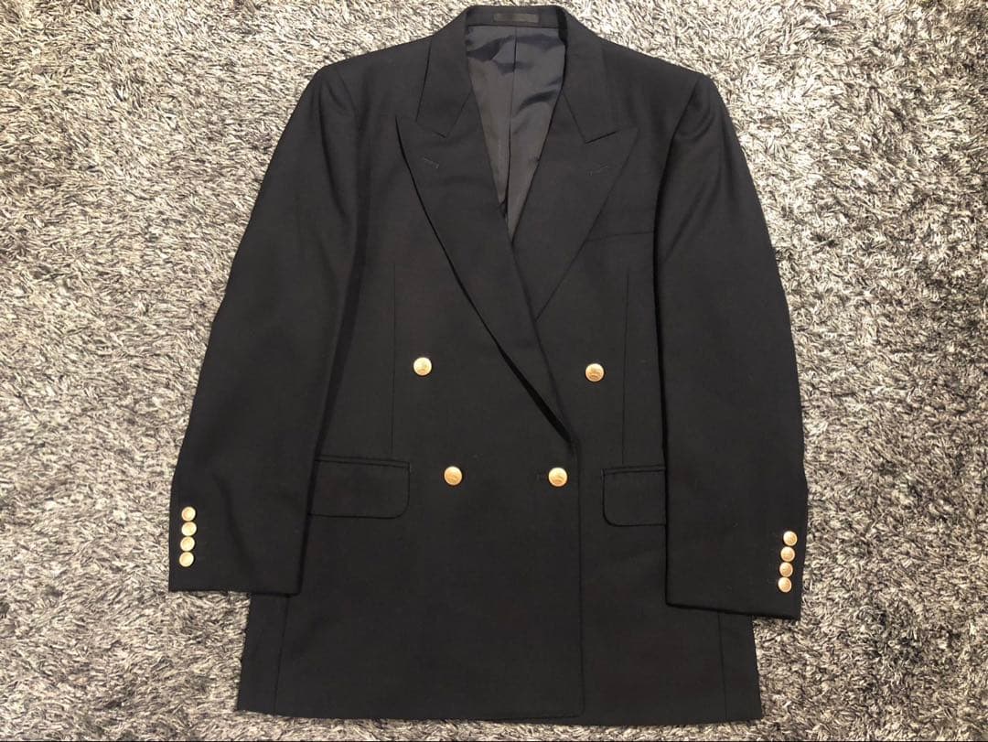 【美品希少】Lサイズ　バーバリー ダブルブレステッド金ボタン　Burberrys