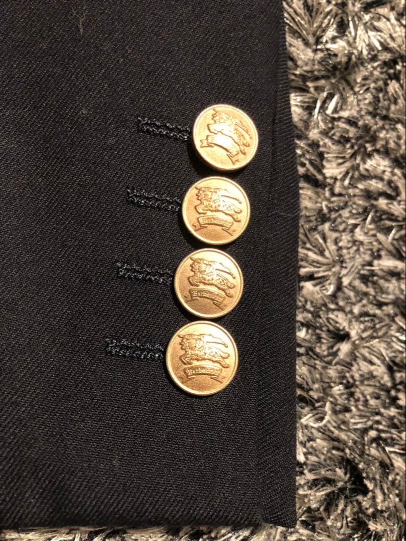 【美品希少】Lサイズ　バーバリー ダブルブレステッド金ボタン　Burberrys