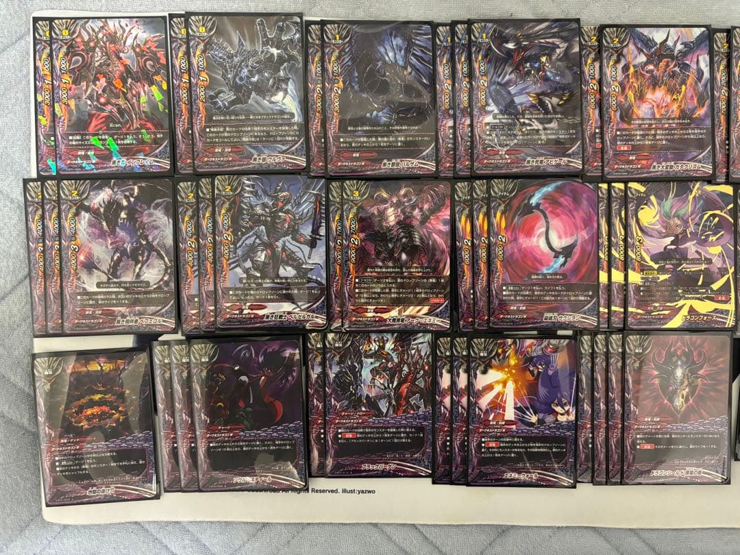 バディファイト アビゲールデッキ　lo黒竜