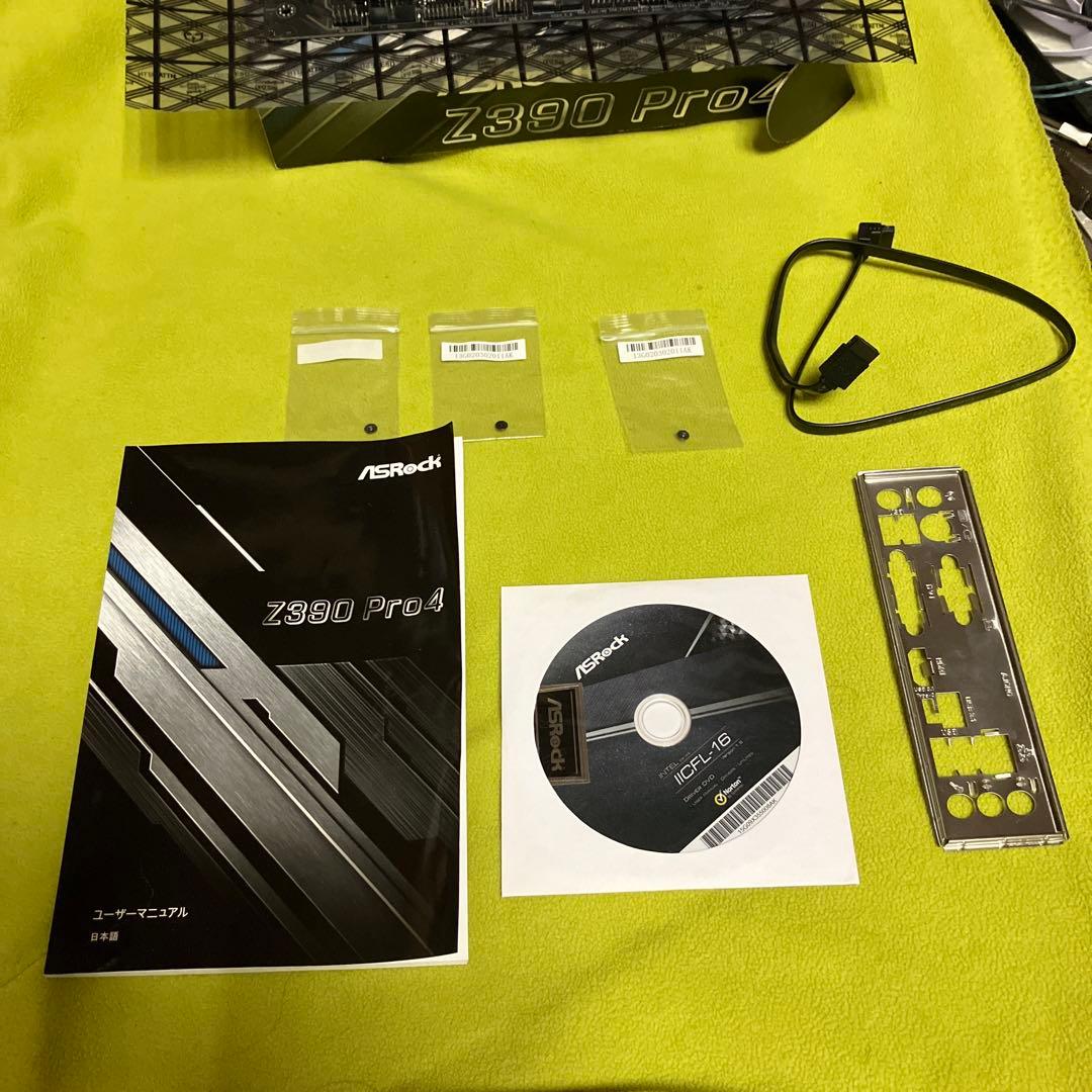 i5 9400F付き　ASRock Z390 Pro4 メモリ16GB