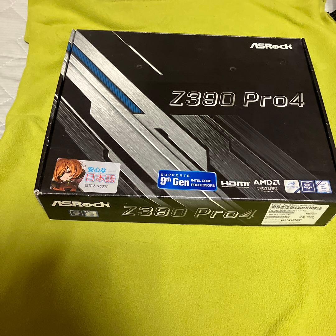 i5 9400F付き　ASRock Z390 Pro4 メモリ16GB