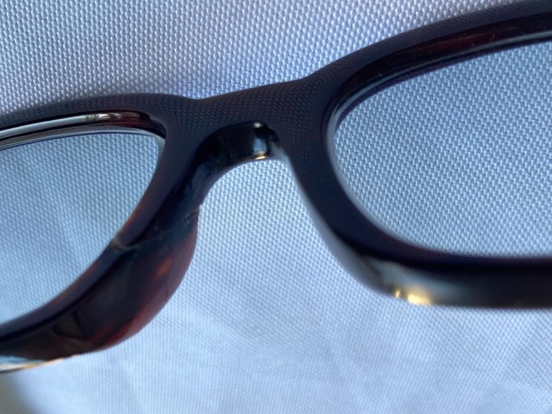 【まさ】天然本鼈甲 黒甲 真黒（しんくろ?） 眼鏡フレーム