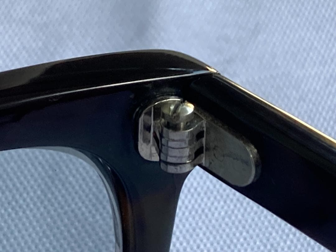 【まさ】天然本鼈甲 黒甲 真黒（しんくろ?） 眼鏡フレーム