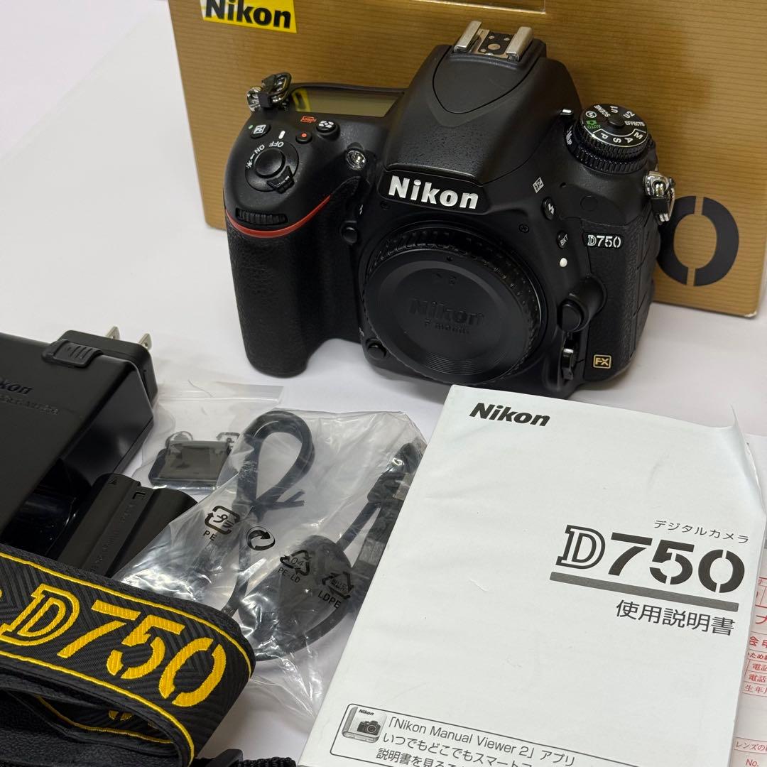 Nikon D750 デジタル一眼レフカメラ 本体