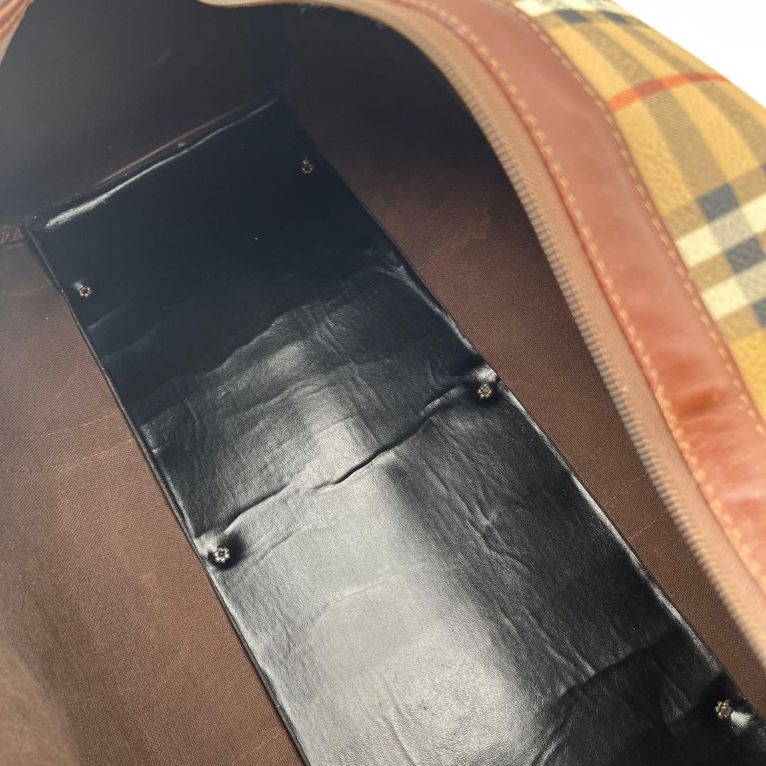 BURBERRY バーバリー シャドーホースボストンバック ノバチェック