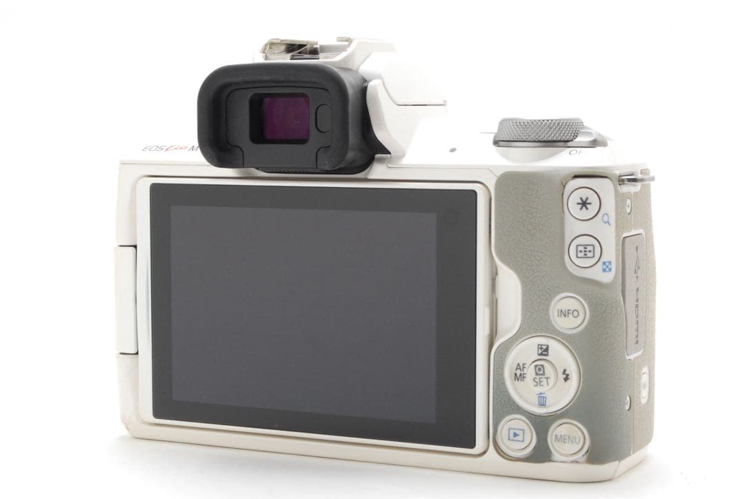 ✨極美品✨キャノン EOS Kiss M❤️Wi-Fi&ラクラク自撮り！