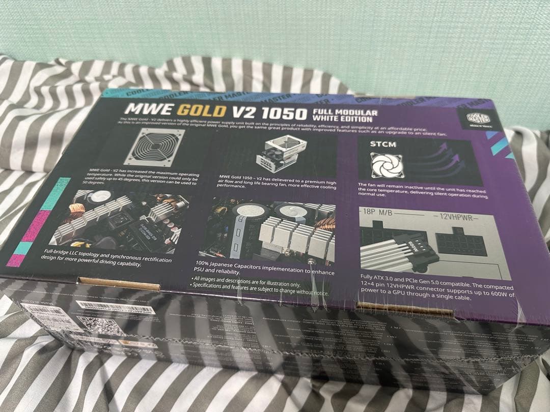 Cooler Master MWE GOLD V2 1050W ホワイト