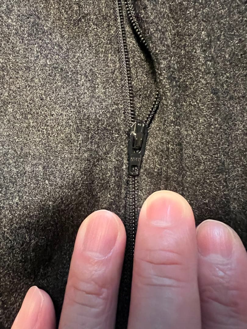 ジョルジオアルマーニ 黒タグ　カシミア混　ワイド