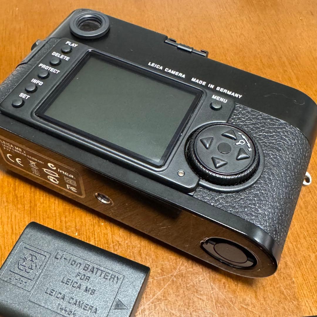 Leica M8.2デジタルカメラ ブラックペイント レンジファインダー
