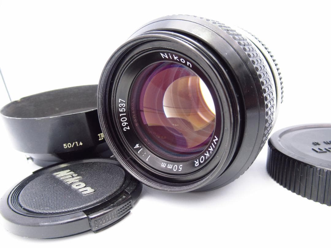超美品　ニコン　Nikkor 50mm f/1.4 非Ai　管理G8