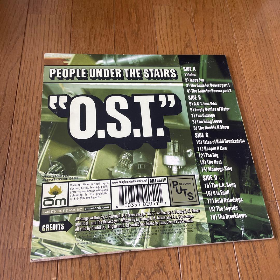 People Under The Stairs O.S.T. レコードINI2枚