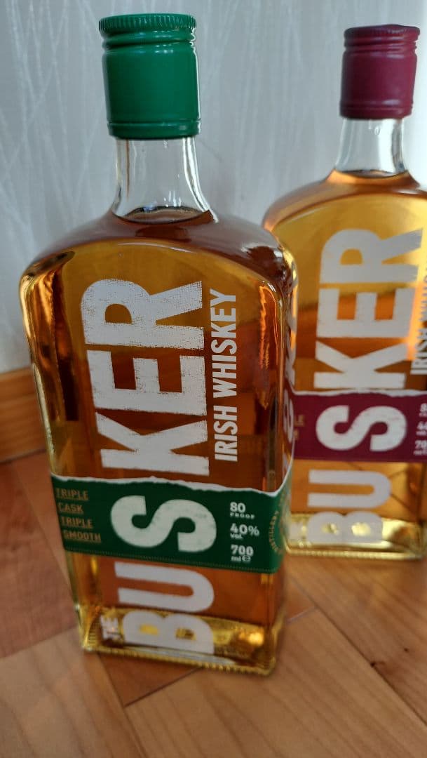 BUSKER アイリッシュウイスキー 3本セット　　　　(旧ラベル)