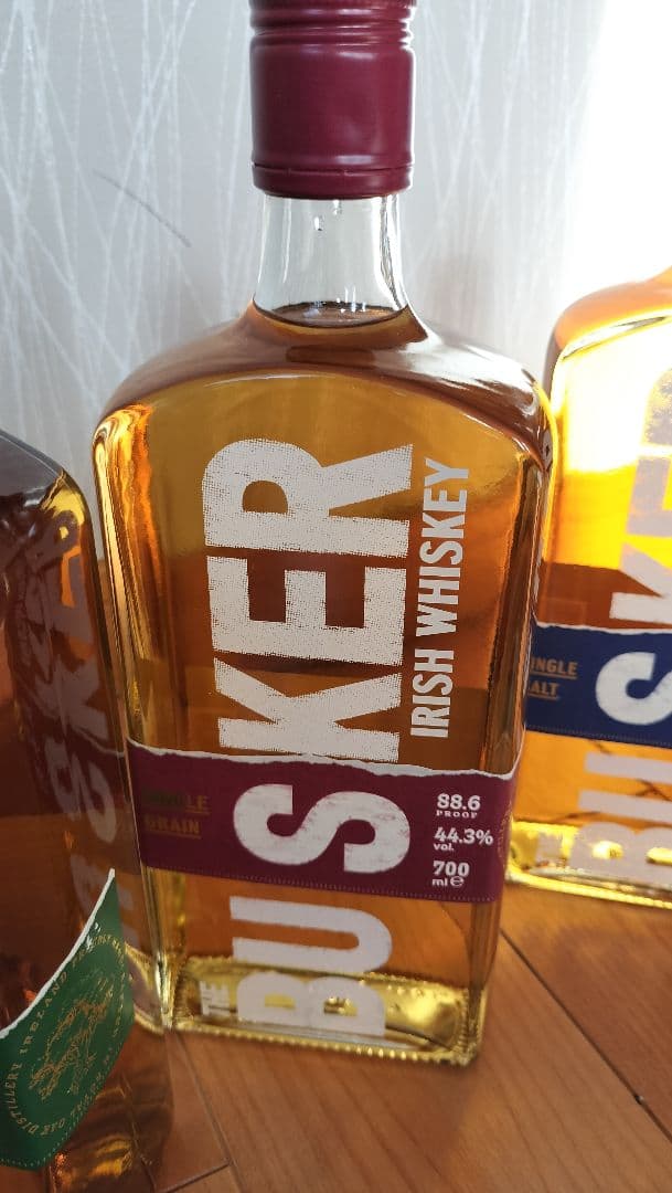 BUSKER アイリッシュウイスキー 3本セット　　　　(旧ラベル)