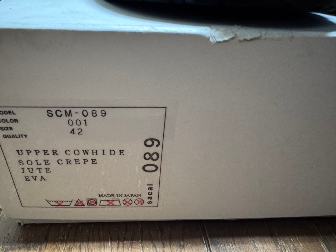 sacai SCM-089 サンダル 42