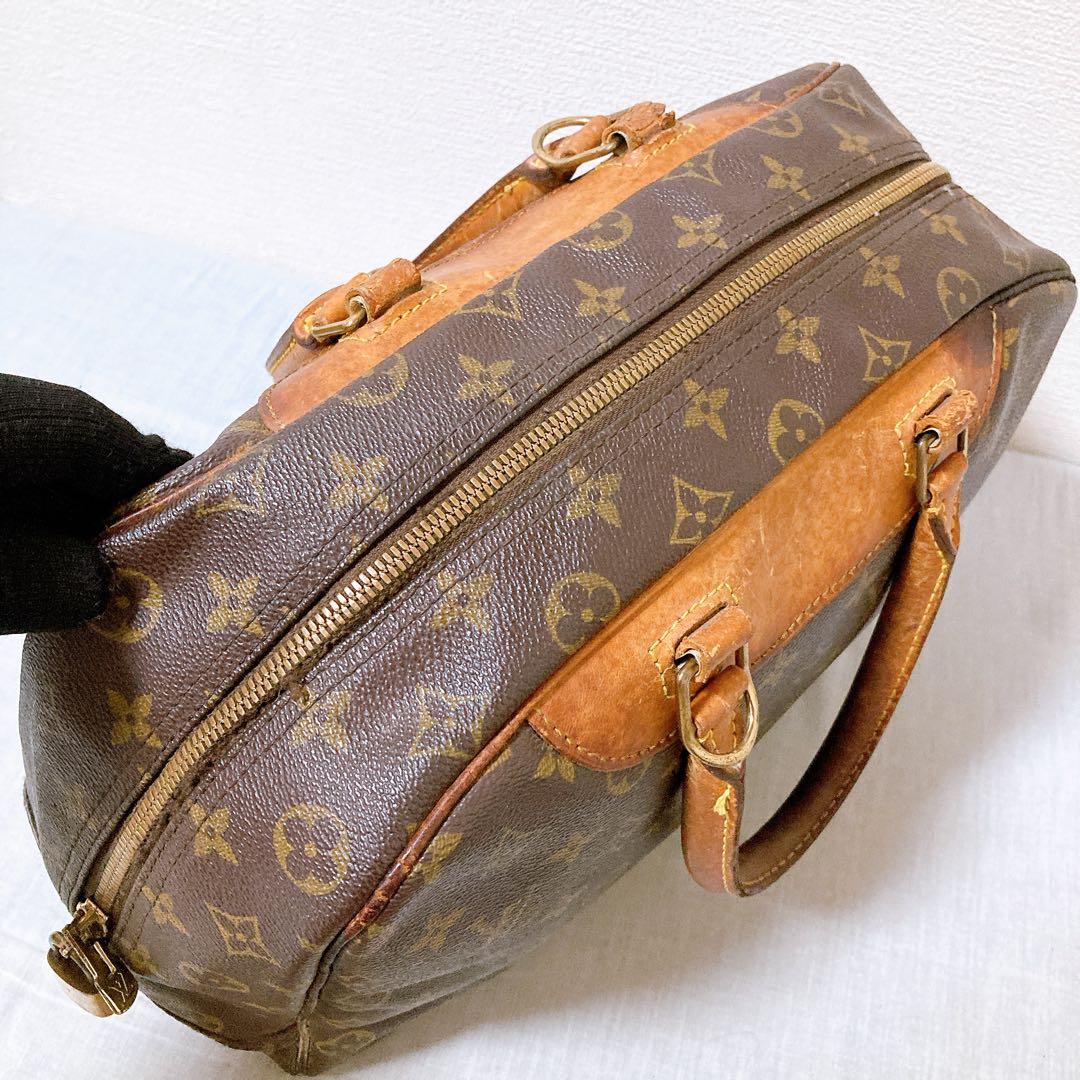 343 ルイヴィトン モノグラム　ドーヴィル　ハンドバッグ