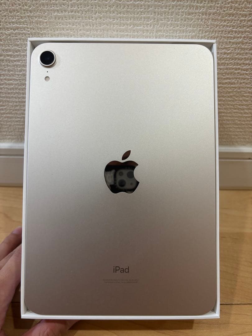 Apple iPad mini 第6世代 starlight 64GB