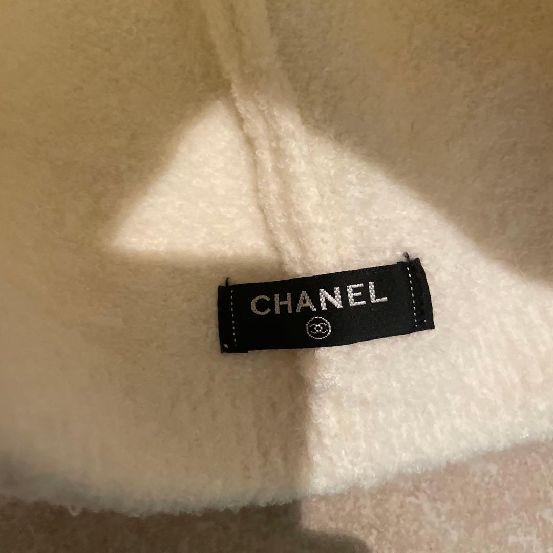 CHANEL ホワイト ビーニー